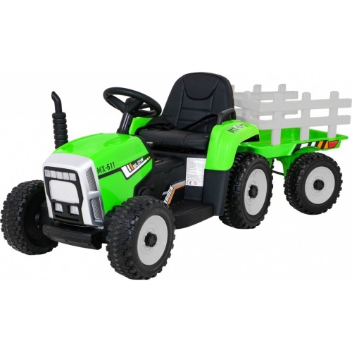 Traktor z przyczepą BLOW, zielony