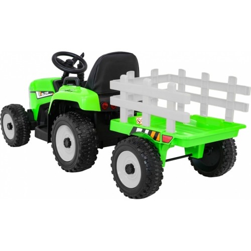 Traktor z przyczepą BLOW, zielony