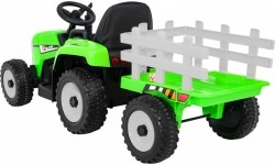 Traktor z przyczepą BLOW, zielony