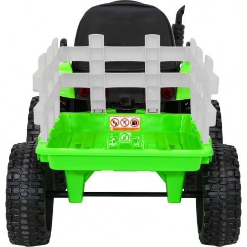 Traktor z przyczepą BLOW, zielony