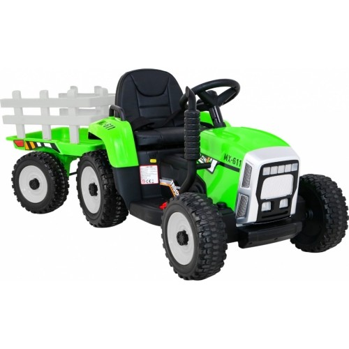 Traktor z przyczepą BLOW, zielony
