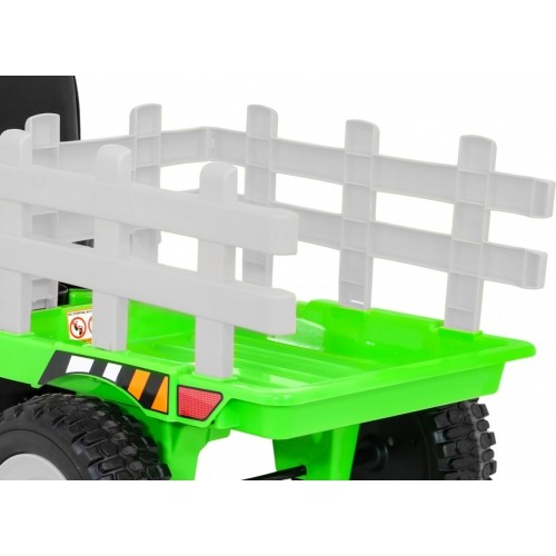 Traktor z przyczepą BLOW, zielony