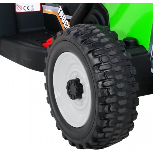 Traktor z przyczepą BLOW, zielony