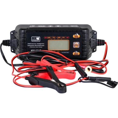 Ładowarka z wyświetlaczem LCD 12V / 24V