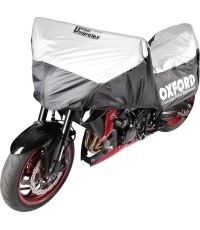 Pokrowiec na motocykl Oxford Umbratex XL czarny/srebrny