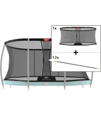 Siatka ochronna Grand Safety Net Deluxe 470 z rurami stelaża