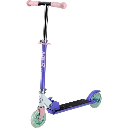 Fioletowa hulajnoga Nils Extreme HD120L