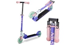 Fioletowa hulajnoga Nils Extreme HD120L