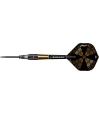 Rzutki Mission Crypt Black & Gold PVD M2 90% wolframu, 3 szt.
