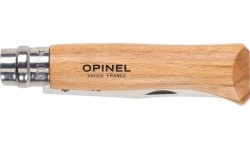 Nóż Opinel 8 Inox z rączką bukową w blistrze