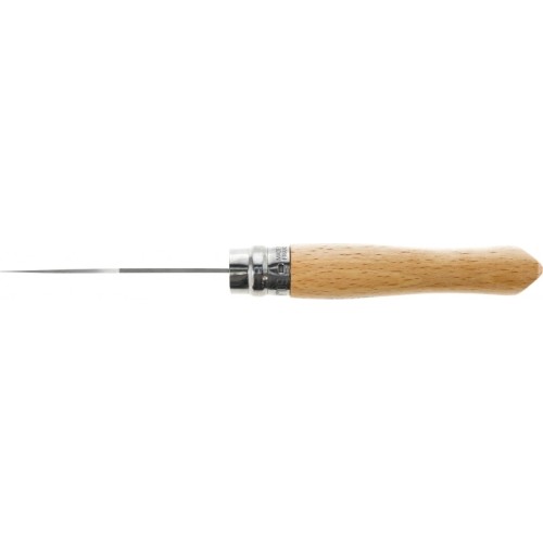 Opinel 9 inox beech knife in a blister pack