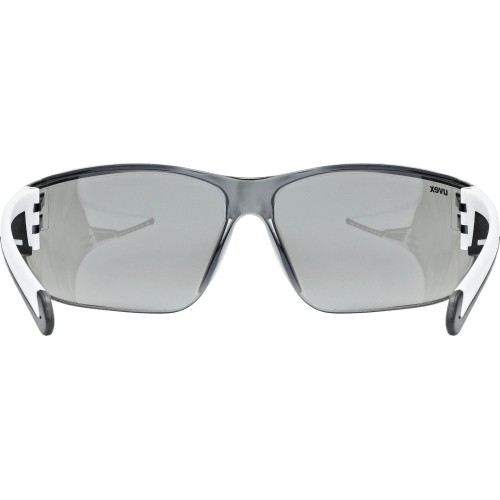 Okulary Uvex equate white matt / mirror silver