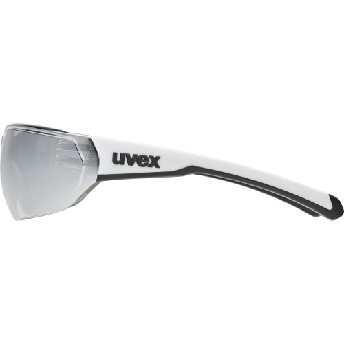 Okulary Uvex equate white matt / mirror silver
