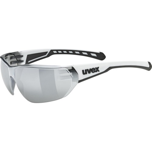Okulary Uvex equate white matt / mirror silver