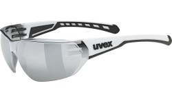 Okulary Uvex equate white matt / mirror silver