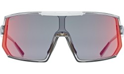 Okulary Uvex Sportstyle 235 smoke transparent / mirror red