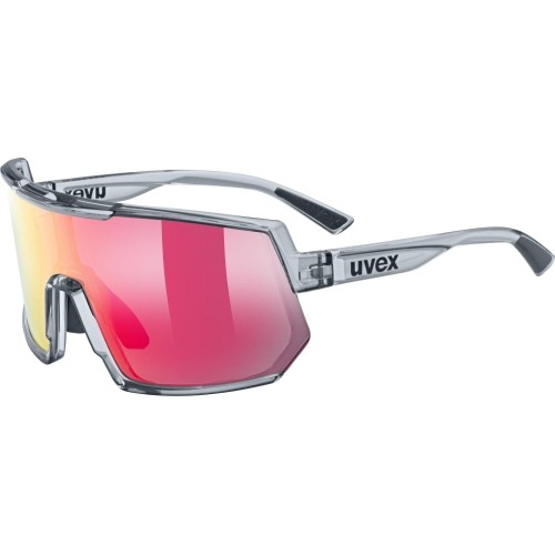 Okulary Uvex Sportstyle 235 smoke transparent / mirror red