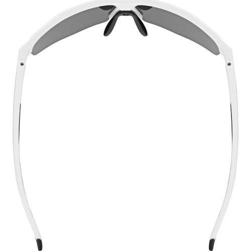 Okulary Uvex axos set white matt / mirror silver