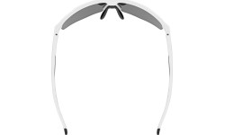 Okulary Uvex axos set white matt / mirror silver