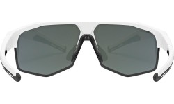 Okulary Uvex axos set white matt / mirror silver
