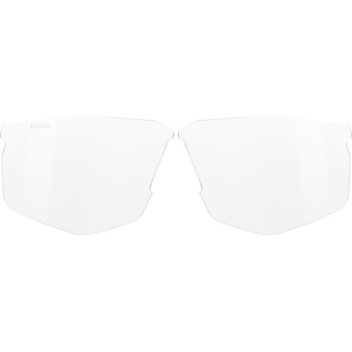 Okulary Uvex Axos Set, białe matowe / lustrzane fioletowe