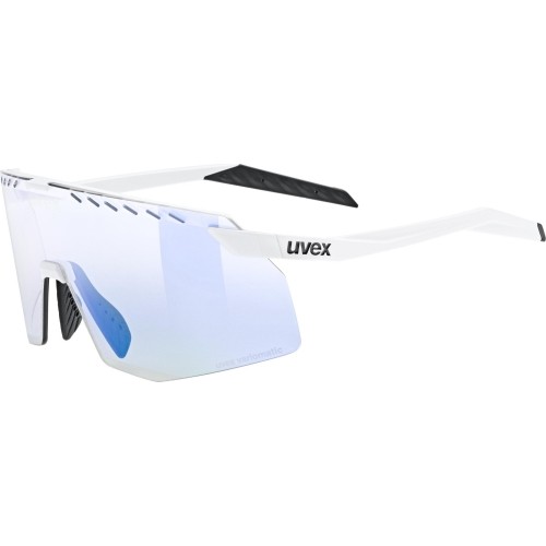 Okulary Uvex pace stage V white matt / mirror blue