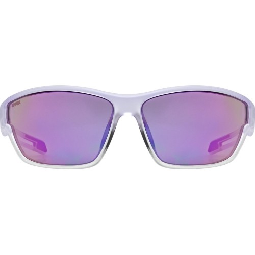 Okulary Uvex sportstyle 806 purple fade / mirror purple