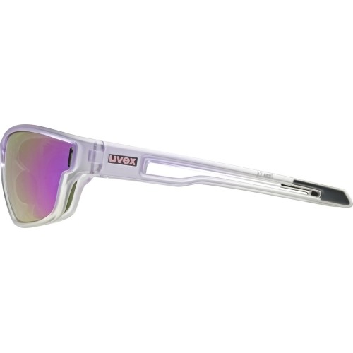 Okulary Uvex sportstyle 806 purple fade / mirror purple