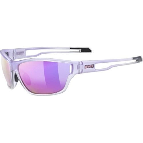 Okulary Uvex sportstyle 806 purple fade / mirror purple