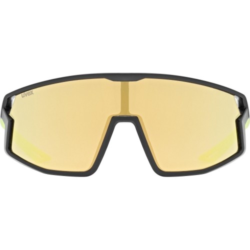 Okulary Uvex Skyrise Jr. black-yellow matt / mirror yellow