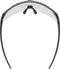 Okulary Uvex Pace Stage V, czarne matowe / lustrzane zielone