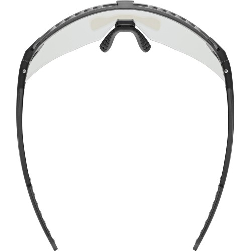 Okulary Uvex Pace Stage V, czarne matowe / lustrzane zielone