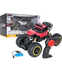 Zdalnie sterowany crawler 1:18 CLIMB POWER, czerwony