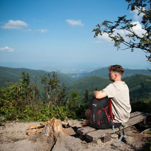 Plecak turystyczny Nils Camp Wayfarer NC1925, czerwony, 35 l