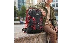 Plecak turystyczny Nils Camp Wayfarer NC1925, czerwony, 35 l