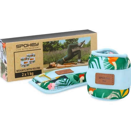 Obciążniki na nadgarstki i kostki Spokey HOME JUNGLE 2x 1 kg