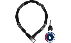 Zapięcie rowerowe Abus 6806K/85 black (square chain)