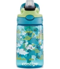 Bidon dziecięcy Easy Clean Green Dino Boy CON2127479, 420 ml
