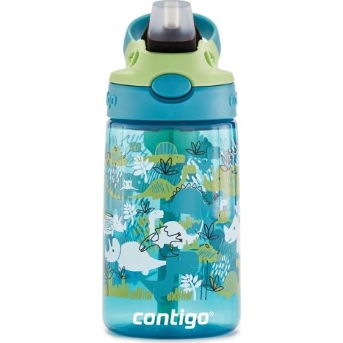 Bidon dziecięcy Easy Clean Green Dino Boy CON2127479, 420 ml