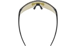 Okulary Uvex pace stage CV, black matt / buzzy blue