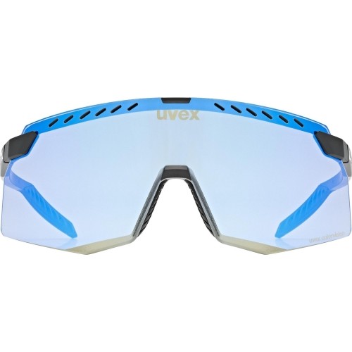Okulary Uvex pace stage CV, black matt / buzzy blue