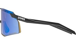 Okulary Uvex pace stage CV, black matt / buzzy blue