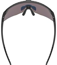 Okulary Uvex Pace Stage S CV black matt / racy red