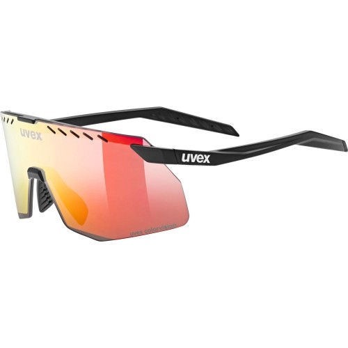 Okulary Uvex Pace Stage S CV black matt / racy red