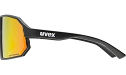 Okulary Uvex sportstyle 237 CV black mat / racy red