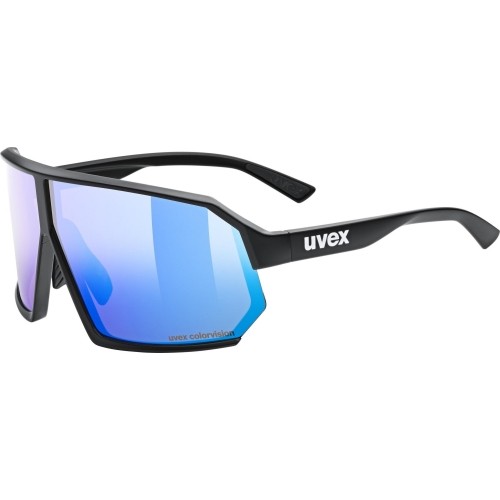 Okulary Uvex sportstyle 237 CV black mat / buzzy blue