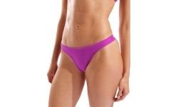 Damski dół stroju kąpielowego Team Swim Bottom Solid Very Fuchsia-Team Green 34 - 906