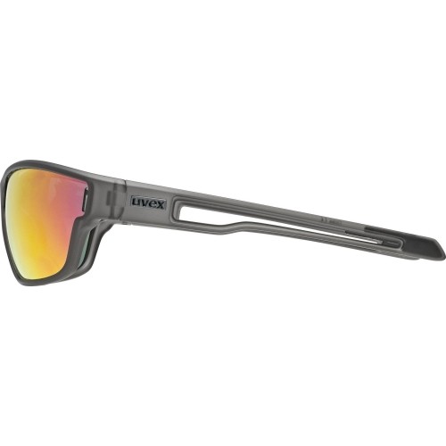 Okulary Uvex Sportstyle 806 smoke matowe / mirror red