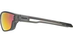 Okulary Uvex Sportstyle 806 smoke matowe / mirror red