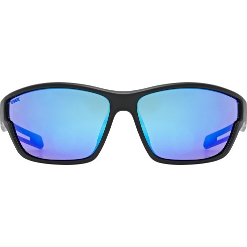 Okulary Uvex sportstyle 806 black matt / mirror blue
